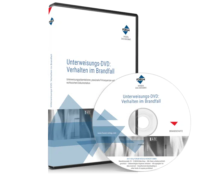 Unterweisungs-DVD: Verhalten im Brandfall