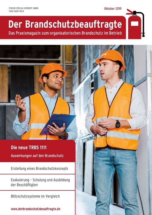 Ausgabe Oktober 2019 – TRBS 1111