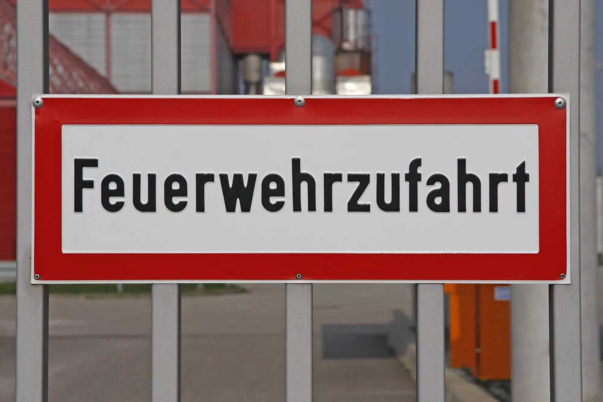 Flächen für die Feuerwehr
