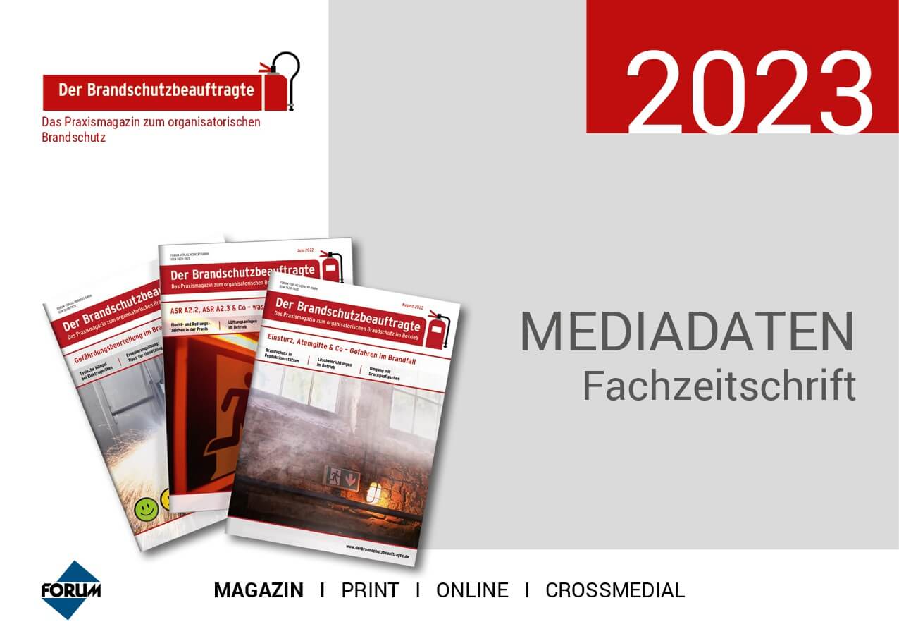 Mediadaten-Brandschutzbeauftragter 2023